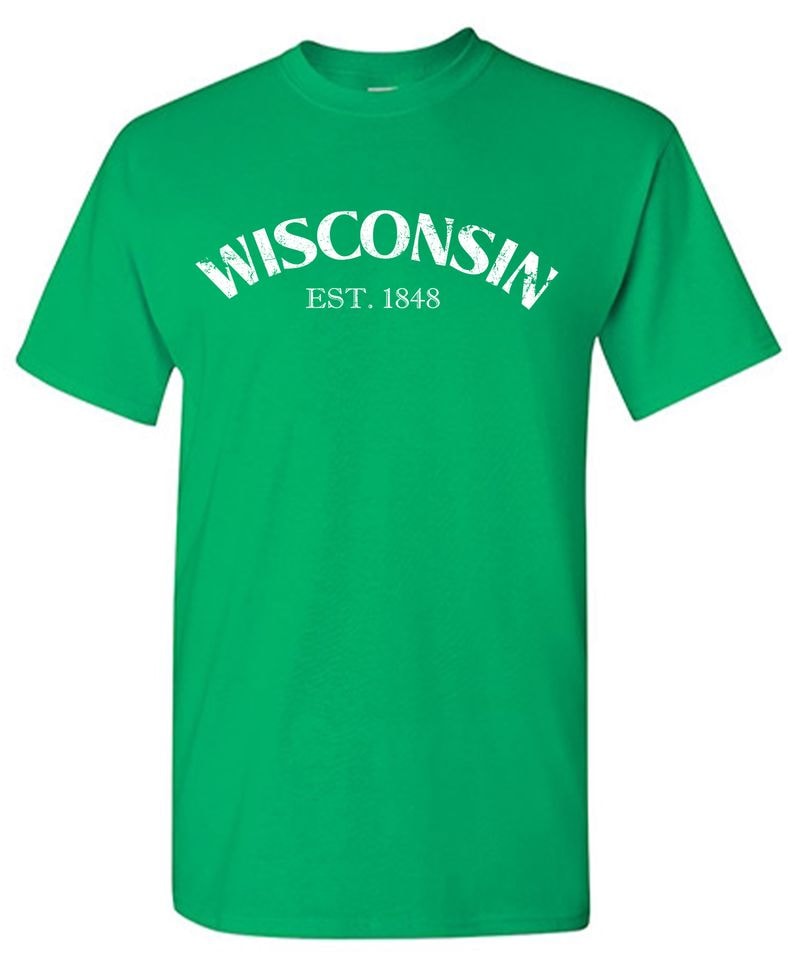 Wisconsin Est. 1848 T-Shirt