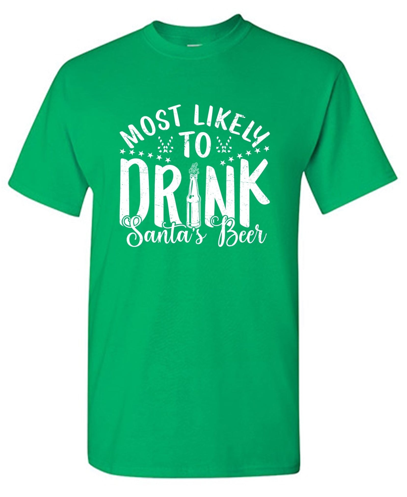 Most Likely to Drink Santa's Beer T-Shirt