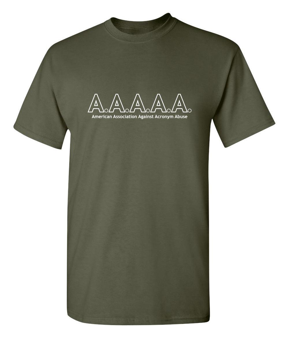 American Association Against Acronym Abuse